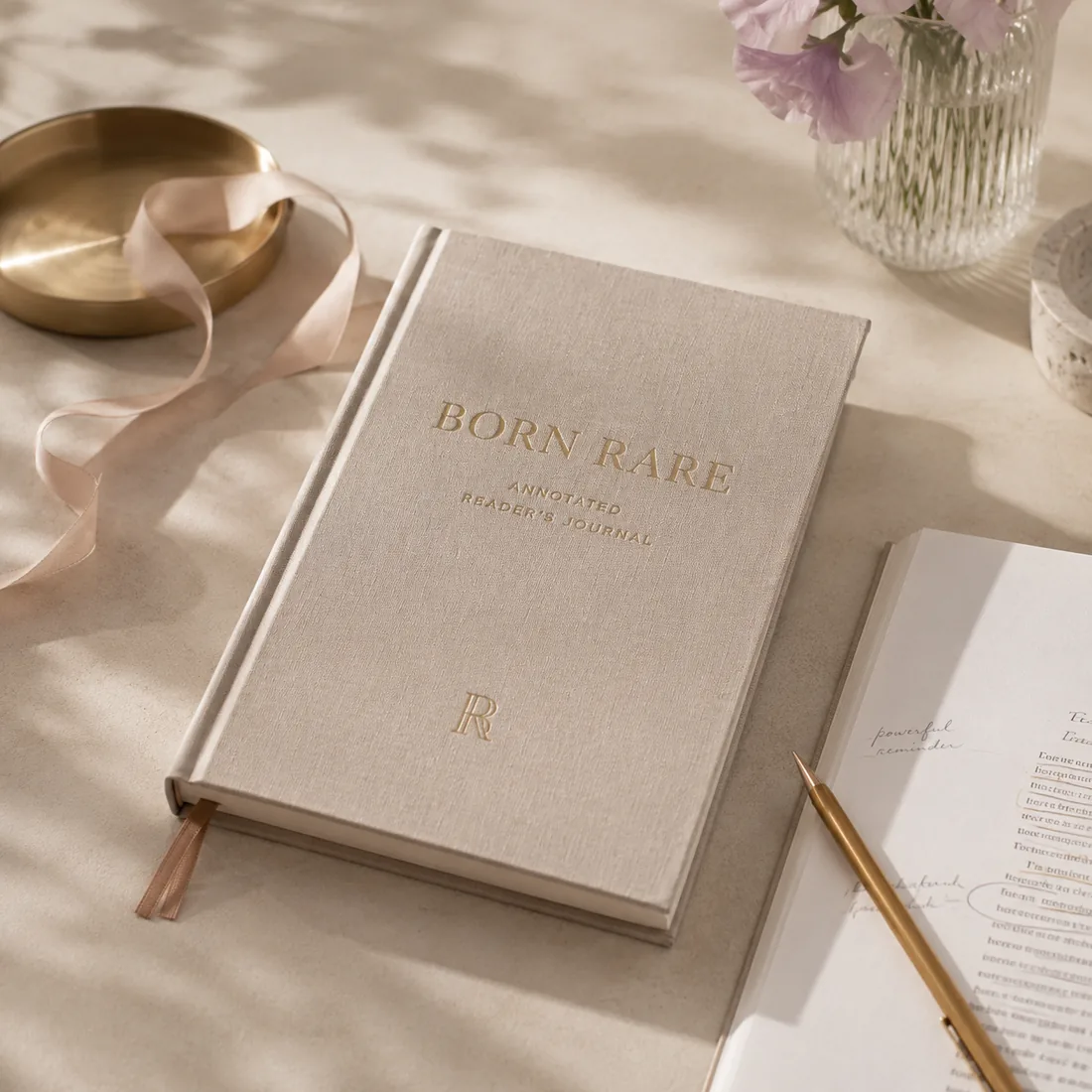 BORN RARE Annotated Reader's Journal