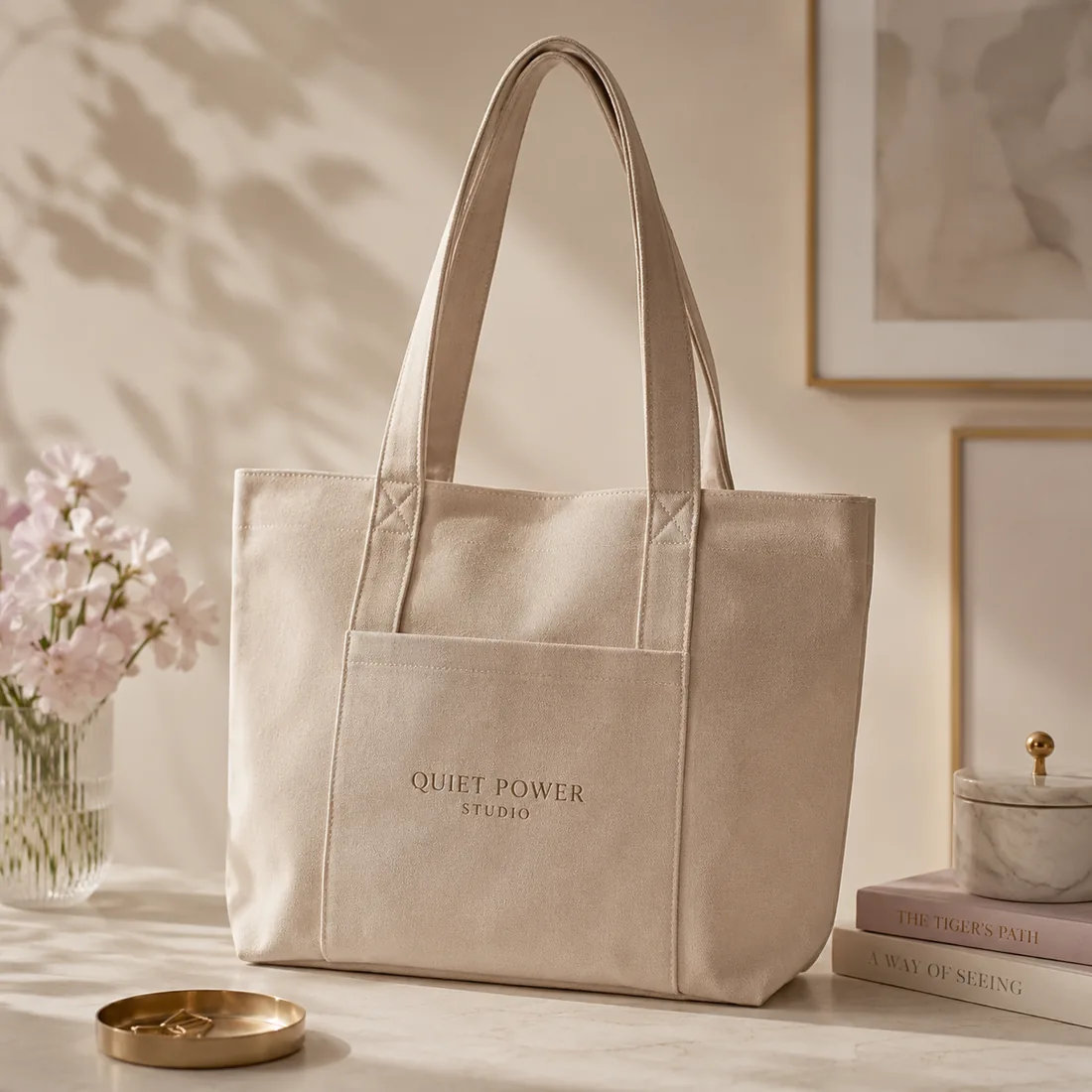 Quiet Power Studio Tote